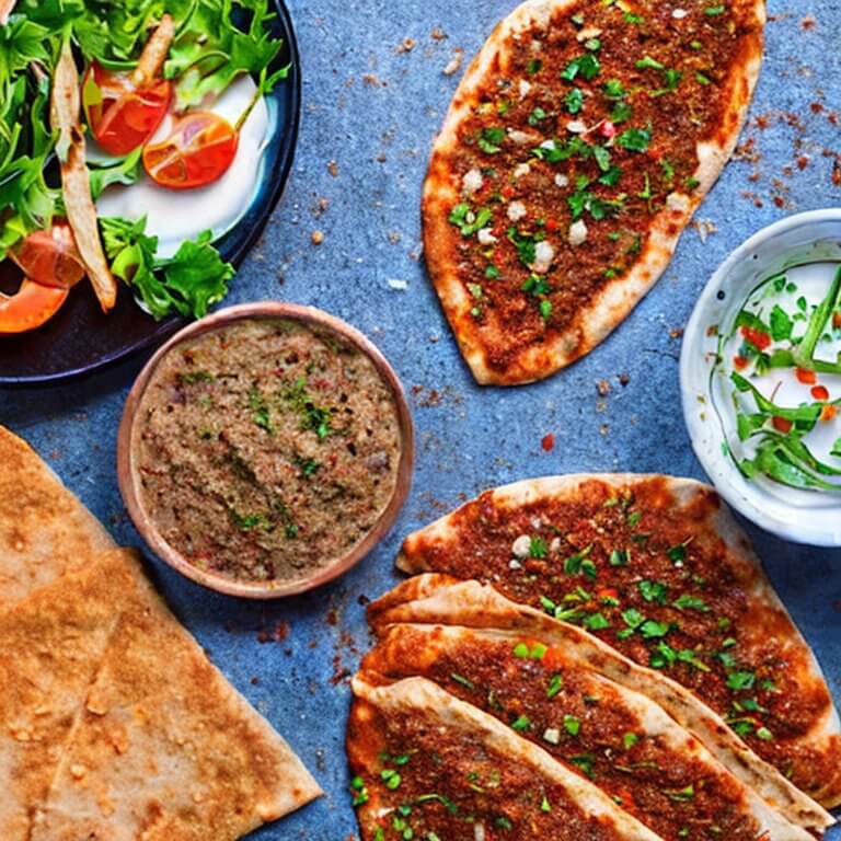 gluten free lahmacun turkish pizza